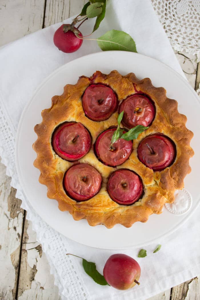 „Bratapfelkuchen mit einer Dattelfüllung!“