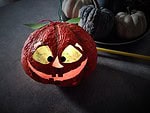 Halloween Laterne basteln
