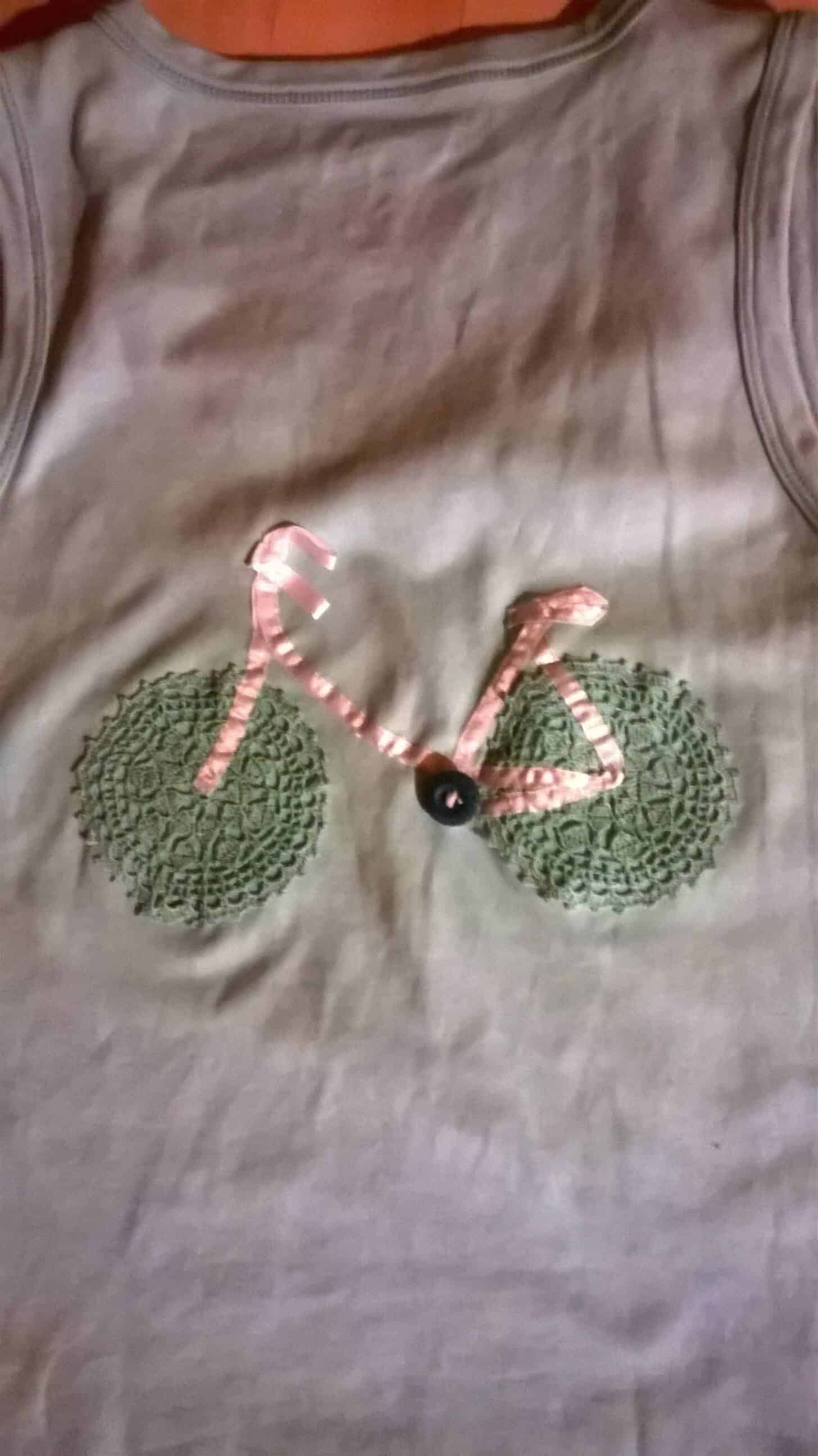 T-Shirt Upcycling wörtlich