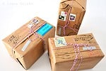 Postpaket-Geschenkverpackung