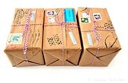 Postpaket-Geschenkverpackung