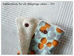 Sabberschutz für die Babytrage nähen – DIY