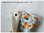Sabberschutz für die Babytrage nähen – DIY