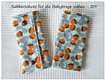 Sabberschutz für die Babytrage nähen – DIY