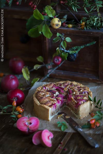 Red Love Apfel-Tarte