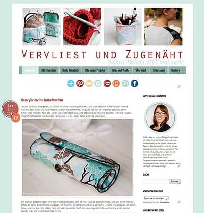 Vervliest und Zugenäht - DIYBlog