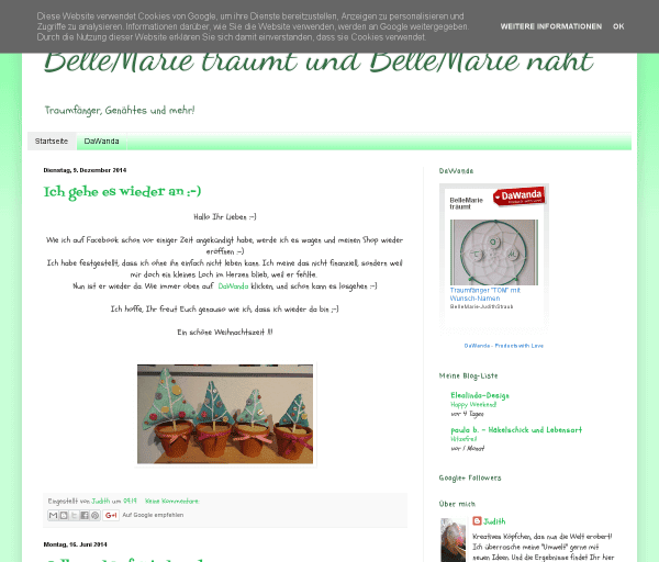BelleMarie träumt und BelleMarie näht BelleMarie träumt und BelleMarie näht