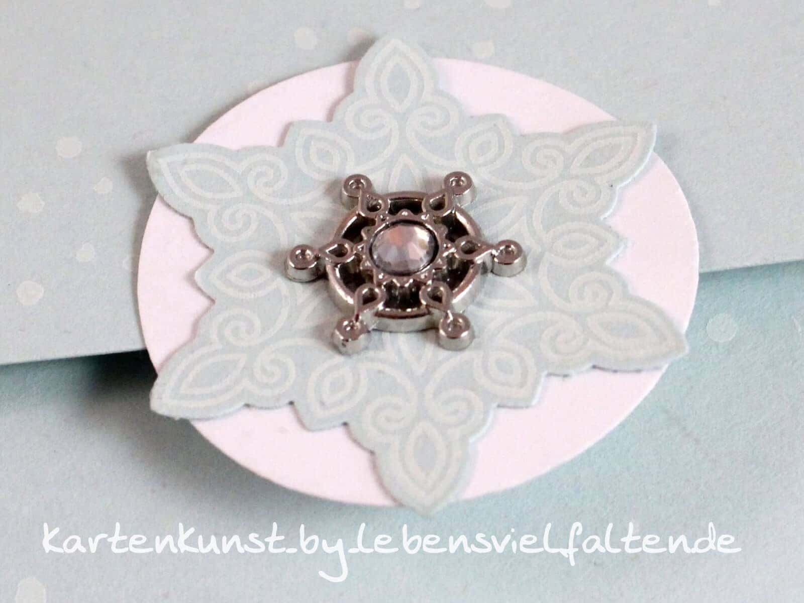 Winterliche Karte mit Gutschein – Halter zum Thema Stampin‘ Up! Herbst- / Winterkatalog 2015