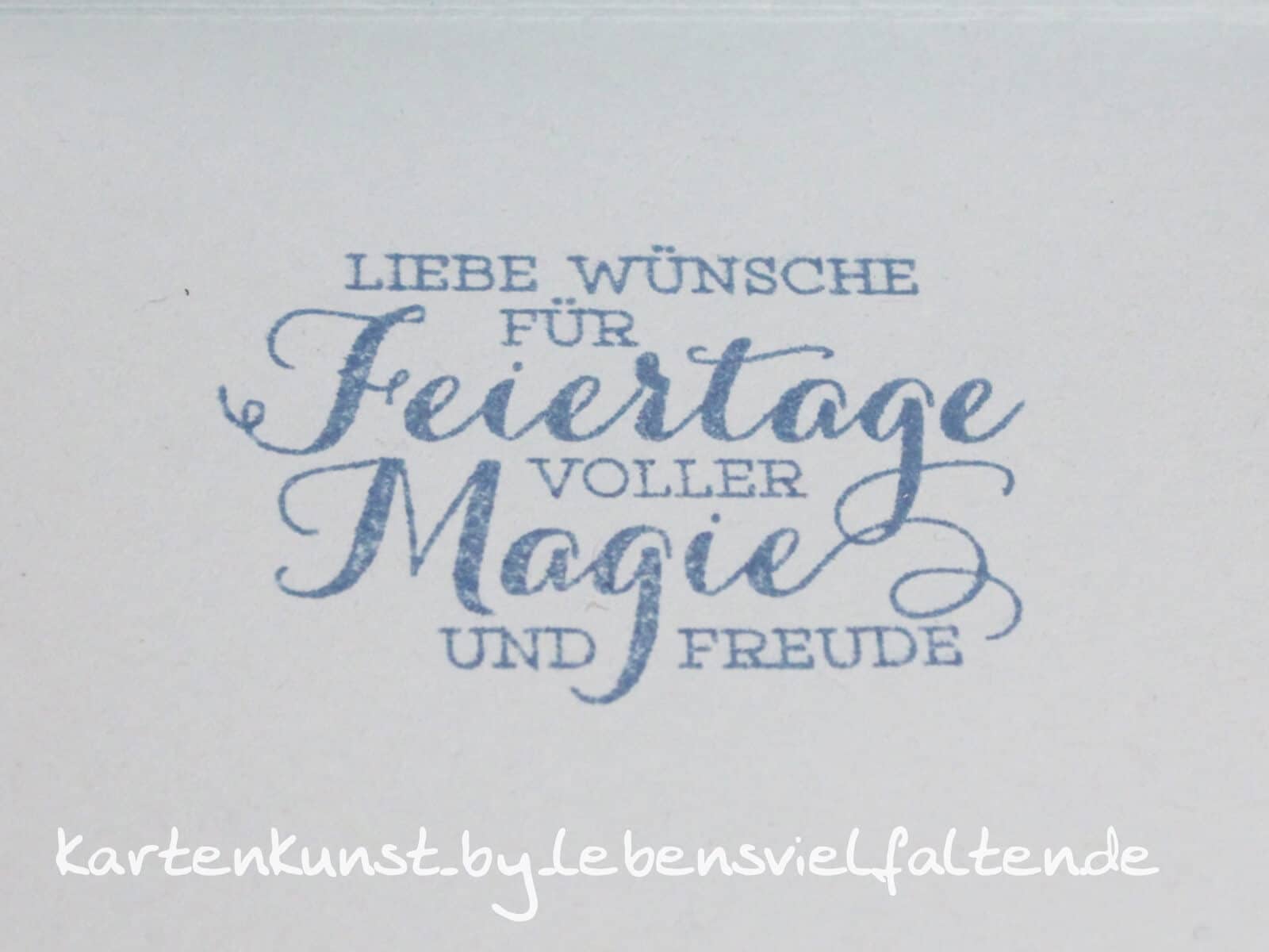 Winterliche Karte mit Gutschein – Halter zum Thema Stampin‘ Up! Herbst- / Winterkatalog 2015