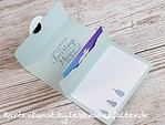 Winterliche Karte mit Gutschein – Halter zum Thema Stampin‘ Up! Herbst- / Winterkatalog 2015