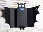 Smarties – Verpackung als Fledermaus (für Halloween)