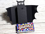 Smarties – Verpackung als Fledermaus (für Halloween)