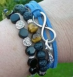 Armband mit Edelsteinen basteln