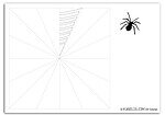 15-Minuten Halloween Dekoration: Spinnennetz mit Spinne