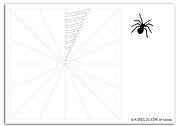15-Minuten Halloween Dekoration: Spinnennetz mit Spinne