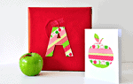 Geschenkanhänger und Sticker aus Washi Tape
