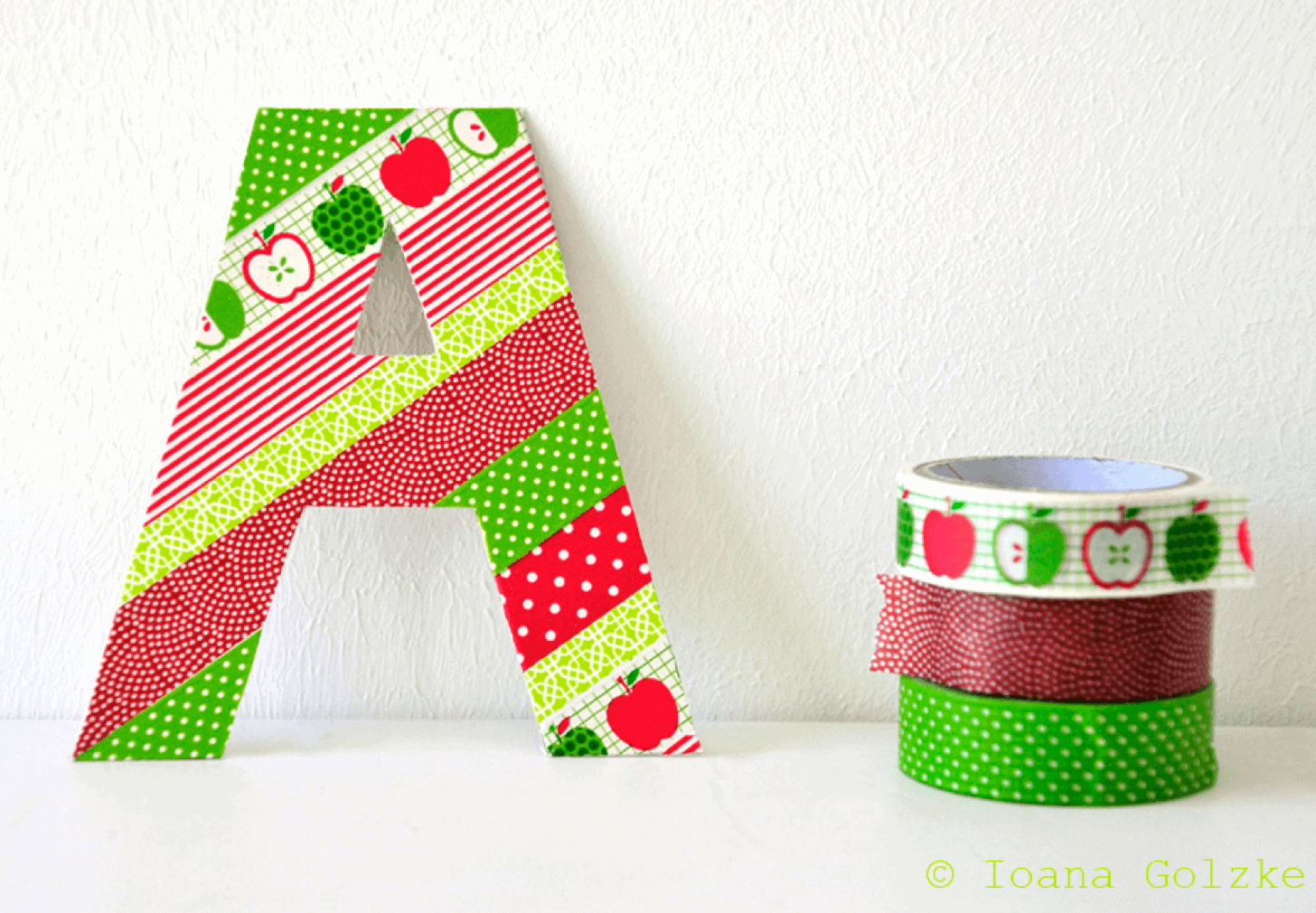 Geschenkanhänger und Sticker aus Washi Tape