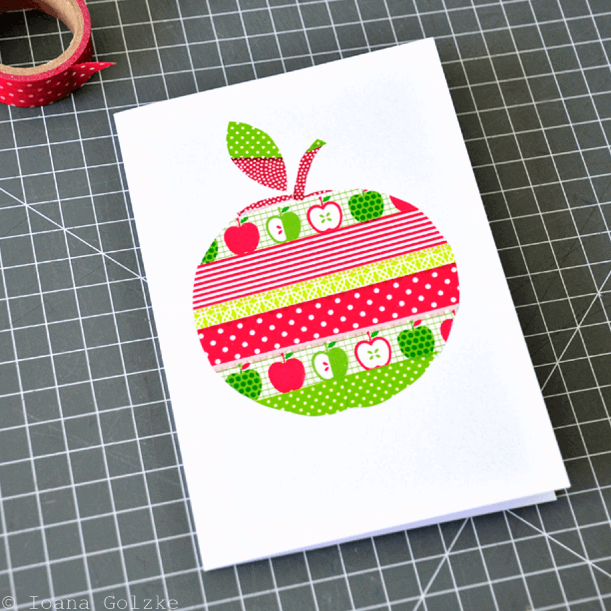 Geschenkanhänger und Sticker aus Washi Tape