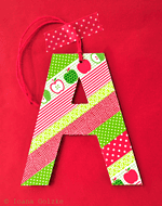 Geschenkanhänger und Sticker aus Washi Tape