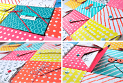 DIY Tutorial – easy peasy Box für Postkarten in 4 Varianten