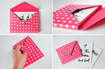 DIY Tutorial – easy peasy Box für Postkarten in 4 Varianten