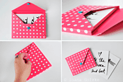 DIY Tutorial – easy peasy Box für Postkarten in 4 Varianten