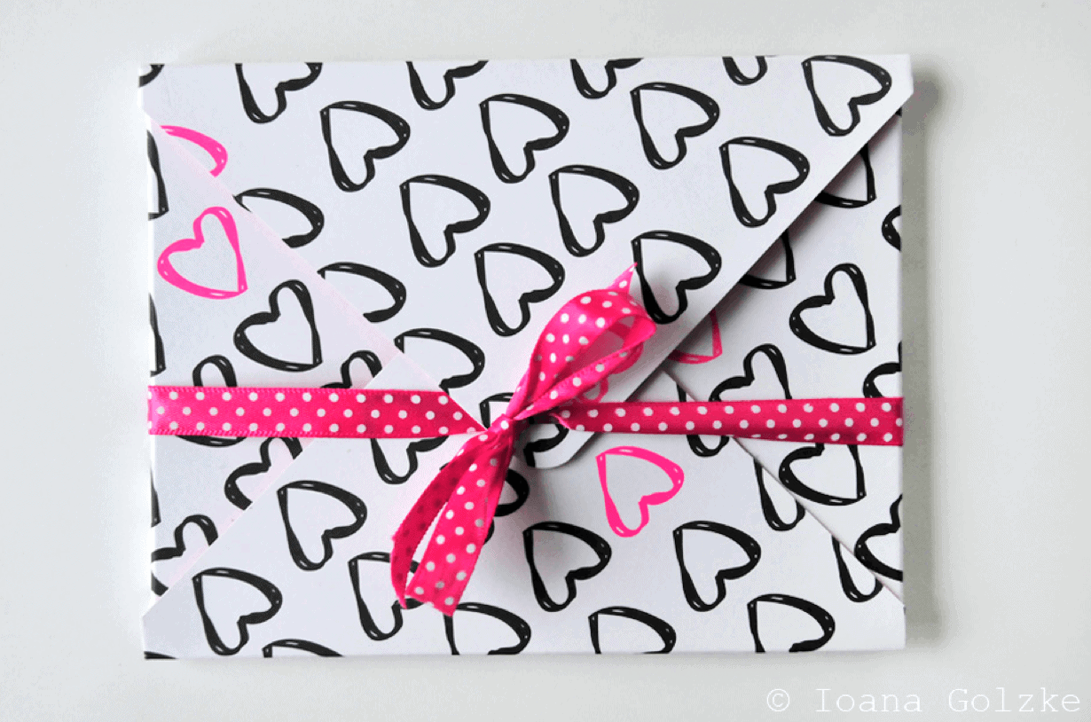DIY Tutorial – easy peasy Box für Postkarten in 4 Varianten