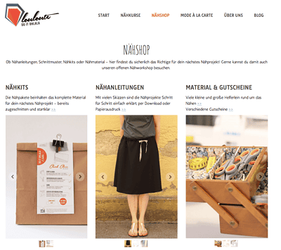 louloute Nähshop | Mode à la Carte