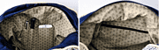 Kugeltasche und Portemonnaie aus japanischen Stoffen