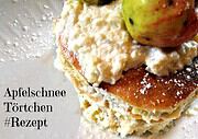 Apfelschnee Törtchen – mein Rezept