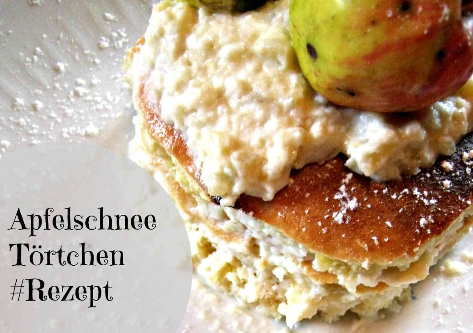 Apfelschnee Törtchen – mein Rezept