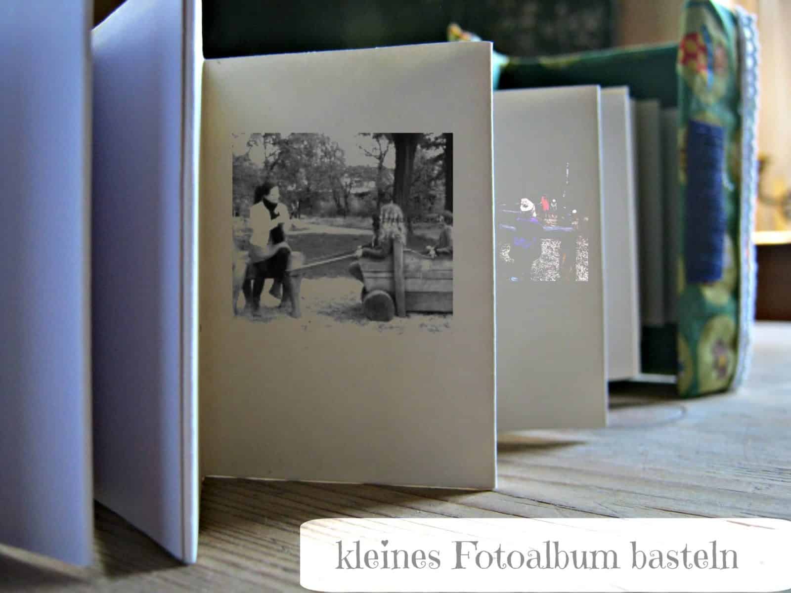 kleines Fotoalbum für die Tasche – oder Weihnachten oder so