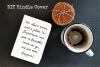 DIY Kindle Cover mit Washme Paper