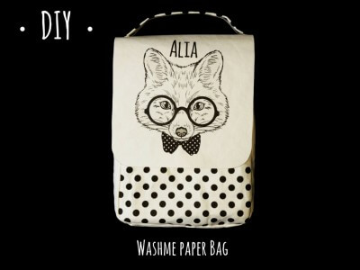 DIY Tasche mit Washme Paper