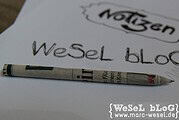 Papier-Bleistift – DIY Anleitung