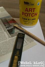 Papier-Bleistift – DIY Anleitung