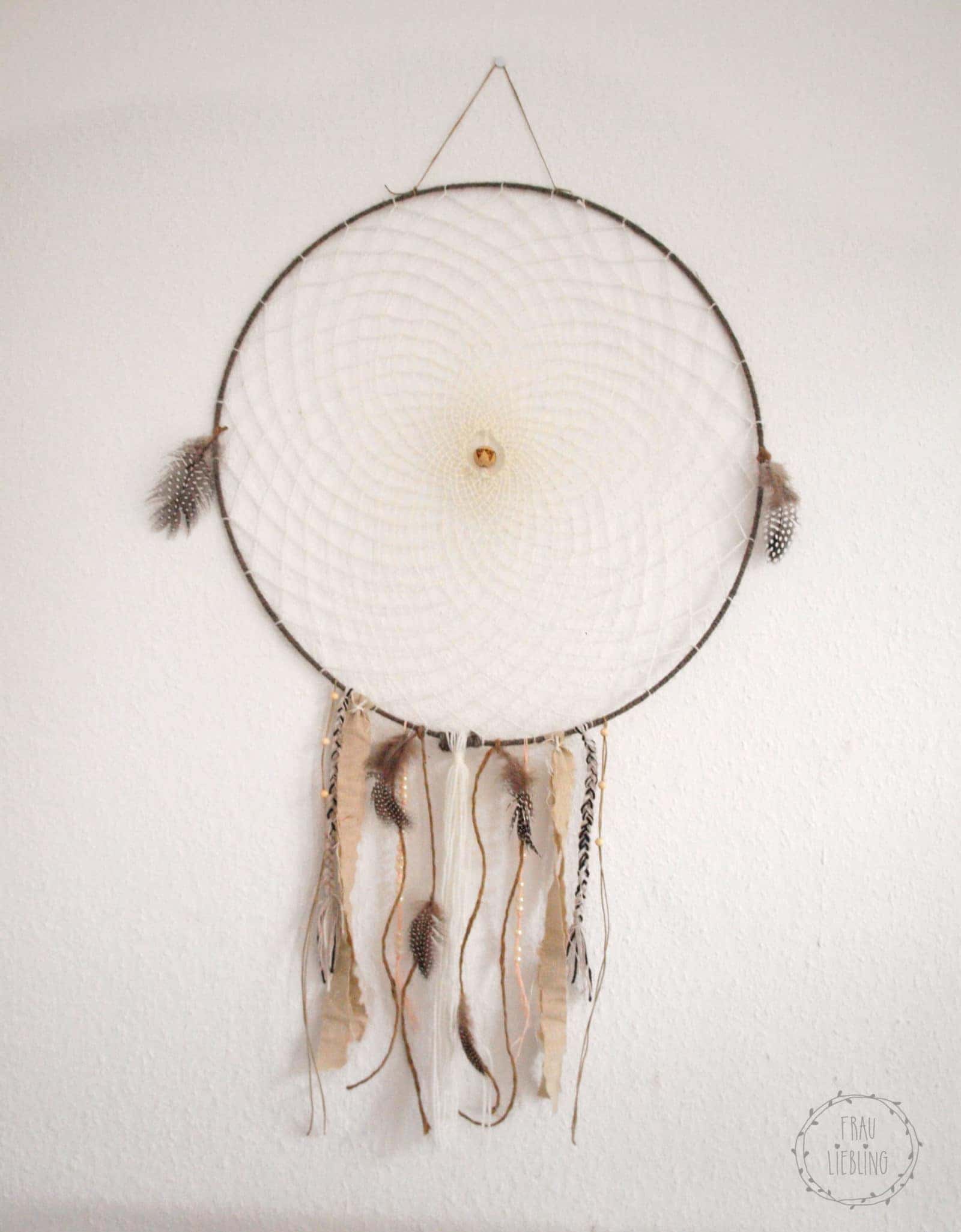 DIY upcycling Traumfänger