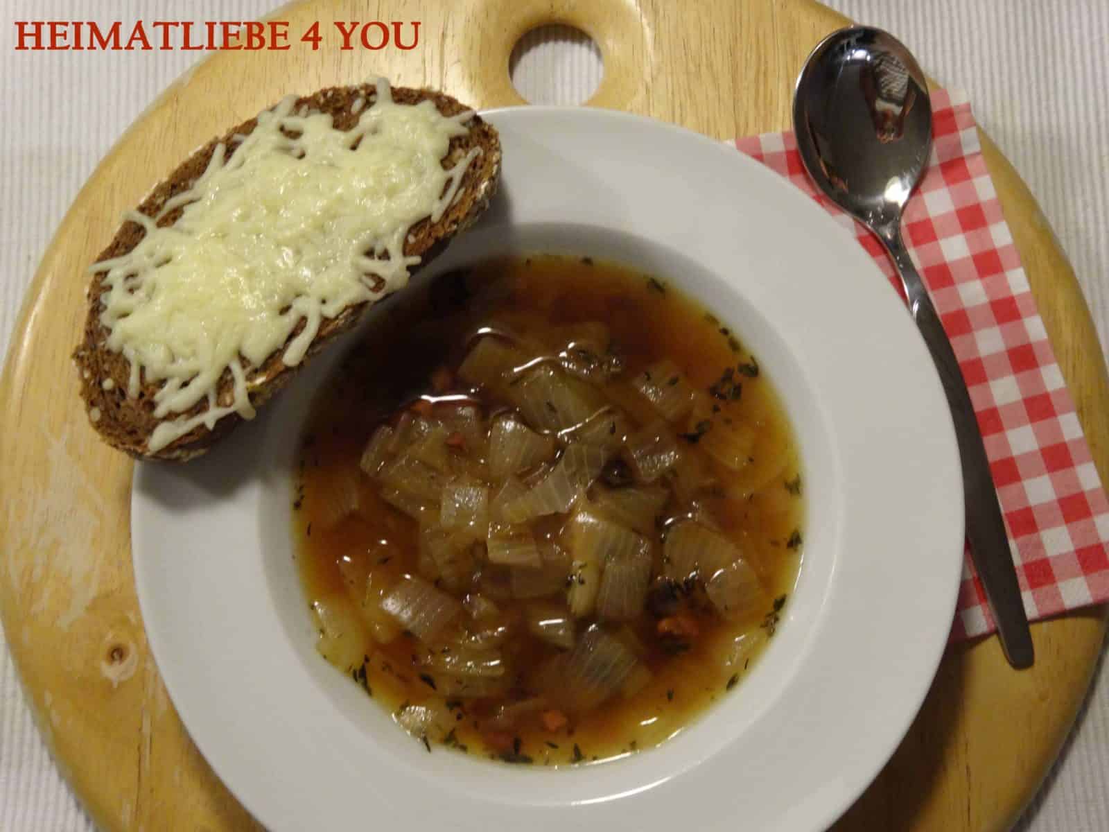 Aromatische Zwiebelsuppe