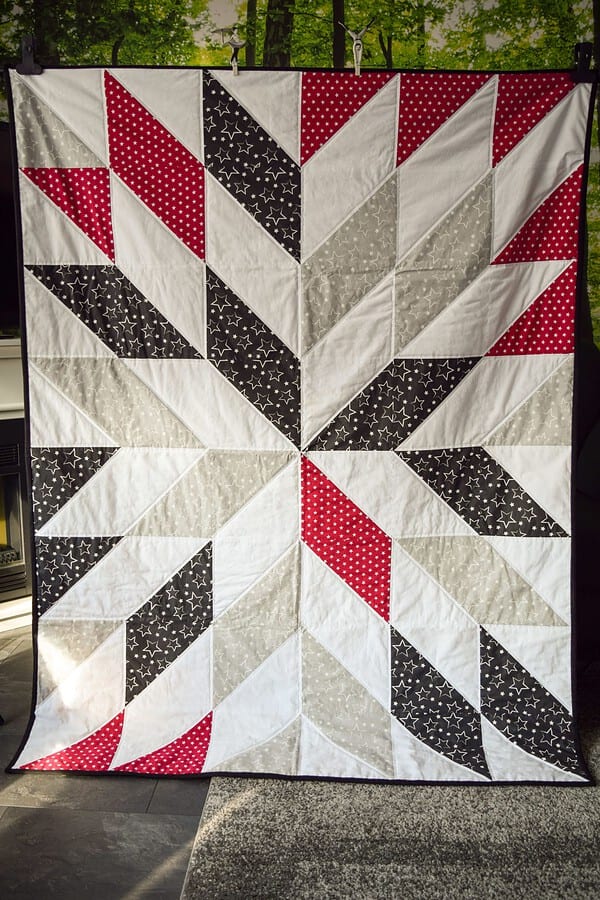 Herbstzauber - mein erster Quilt ist fertig