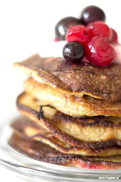 Hipster Paleo Pancakes mit Chia Samen