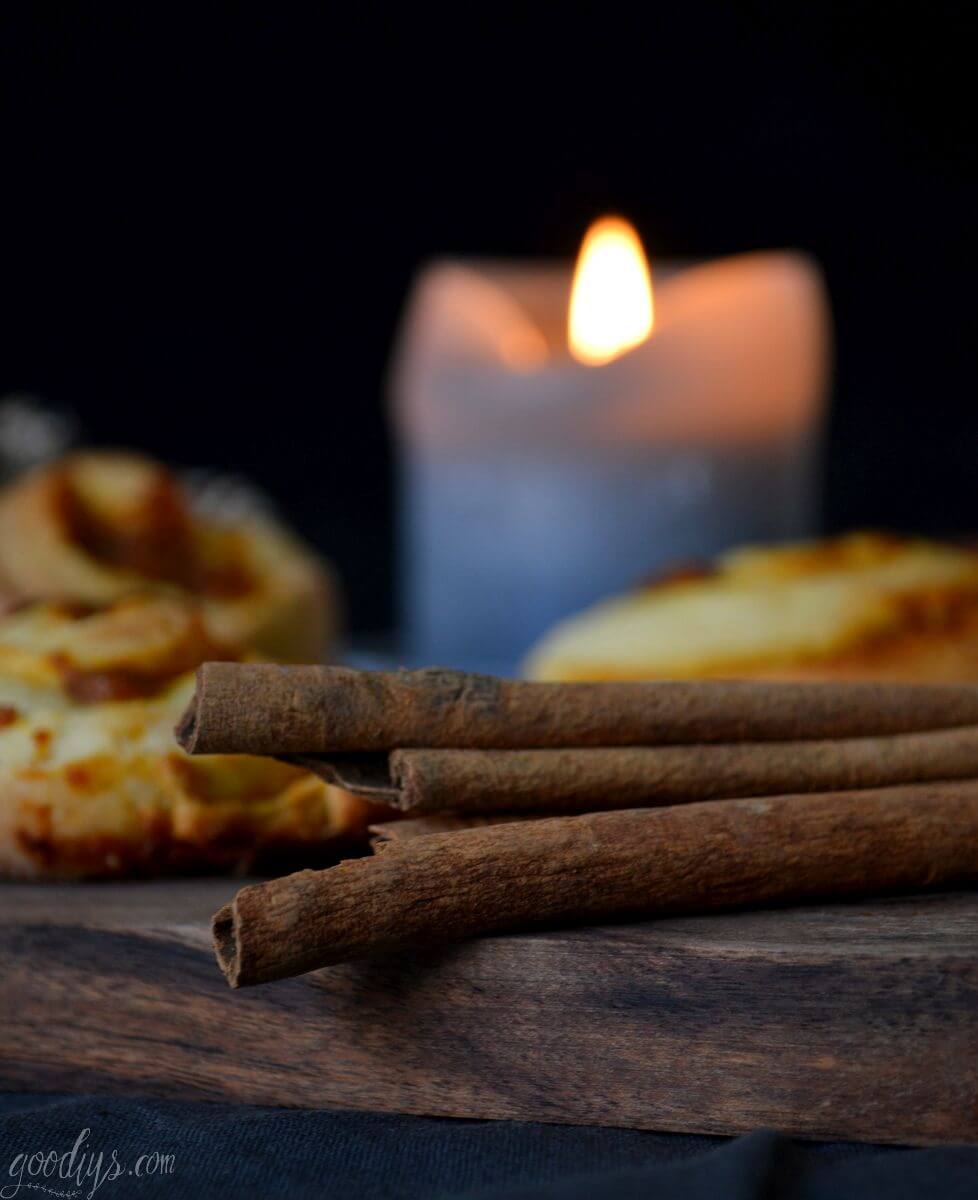 Zimtige Kürbisschnecken