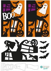 Hui Buh lässt Grüßen – Halloween Karte