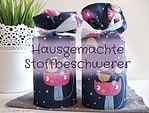Hausgemachte Stoffbeschwerer als Nähhelferlein & ein kleiner Nähtrick