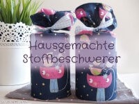 Hausgemachte Stoffbeschwerer als Nähhelferlein & ein kleiner Nähtrick