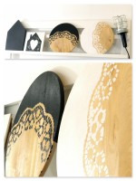 DIY Topfuntersetzer „Spitze“