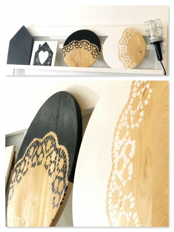 DIY Topfuntersetzer „Spitze“