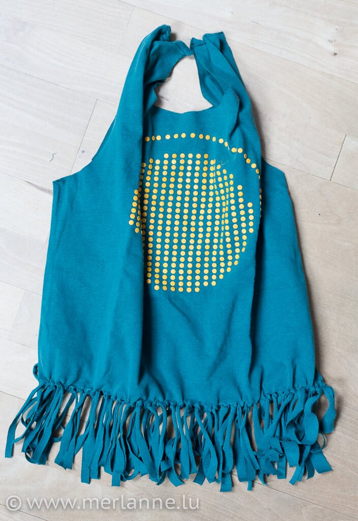 Die schnelle T-Shirt-Tasche