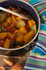 Kürbis-Ratatouille
