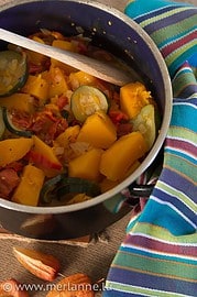 Kürbis-Ratatouille