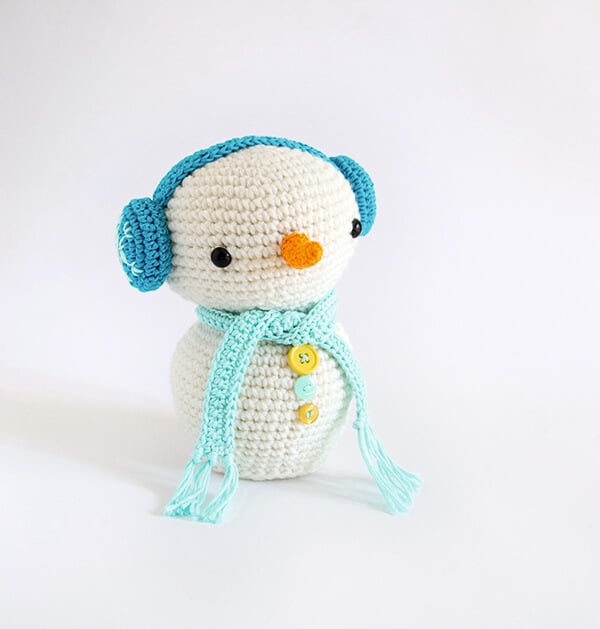Johnny, der Schneemann – Amigurumi